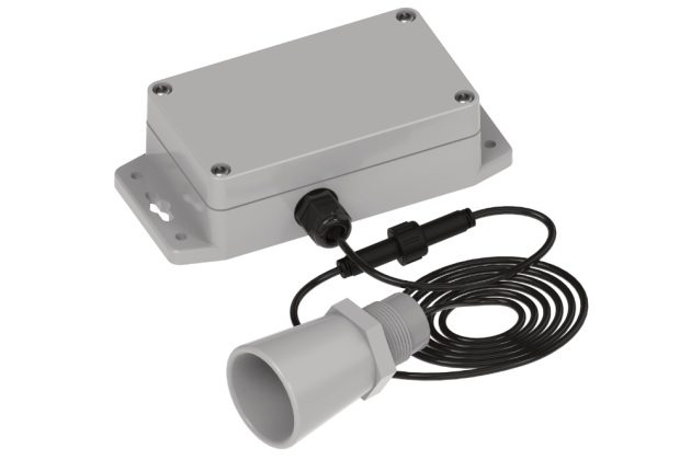 LoRaWAN Ultrasonic Level Sensor with 10 meter range for Outdoor/Industrial Use (US)